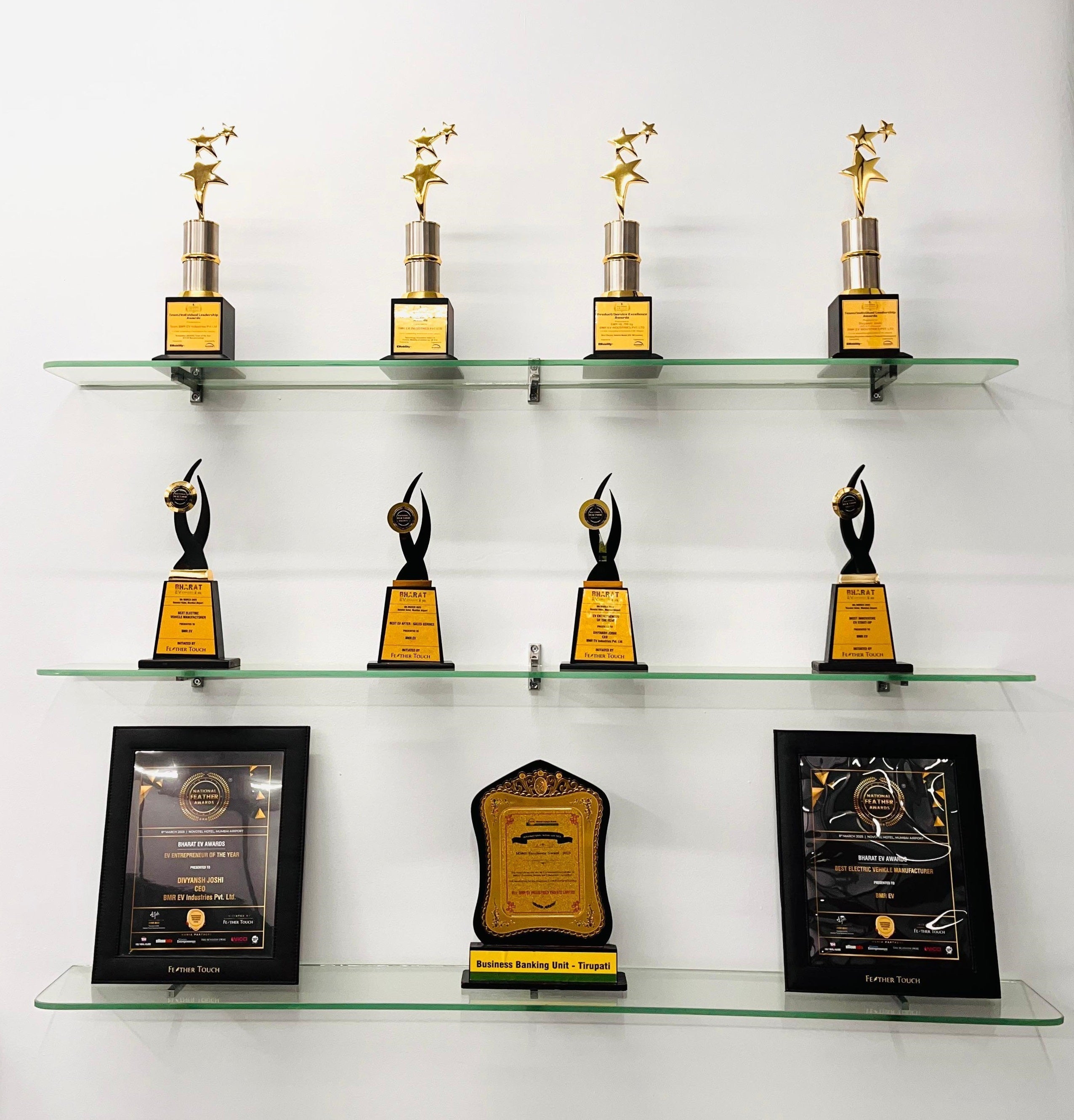 BMR EV Wins Prestigious Awards for Innovation & Sustainability